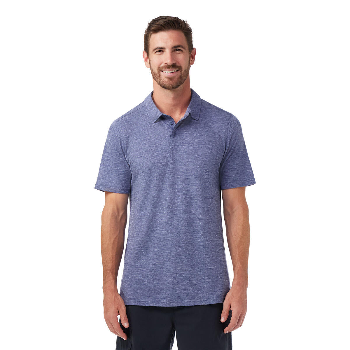Smartwool SW016580 Men's Merino Hemp Blend Short Sleeve Polo