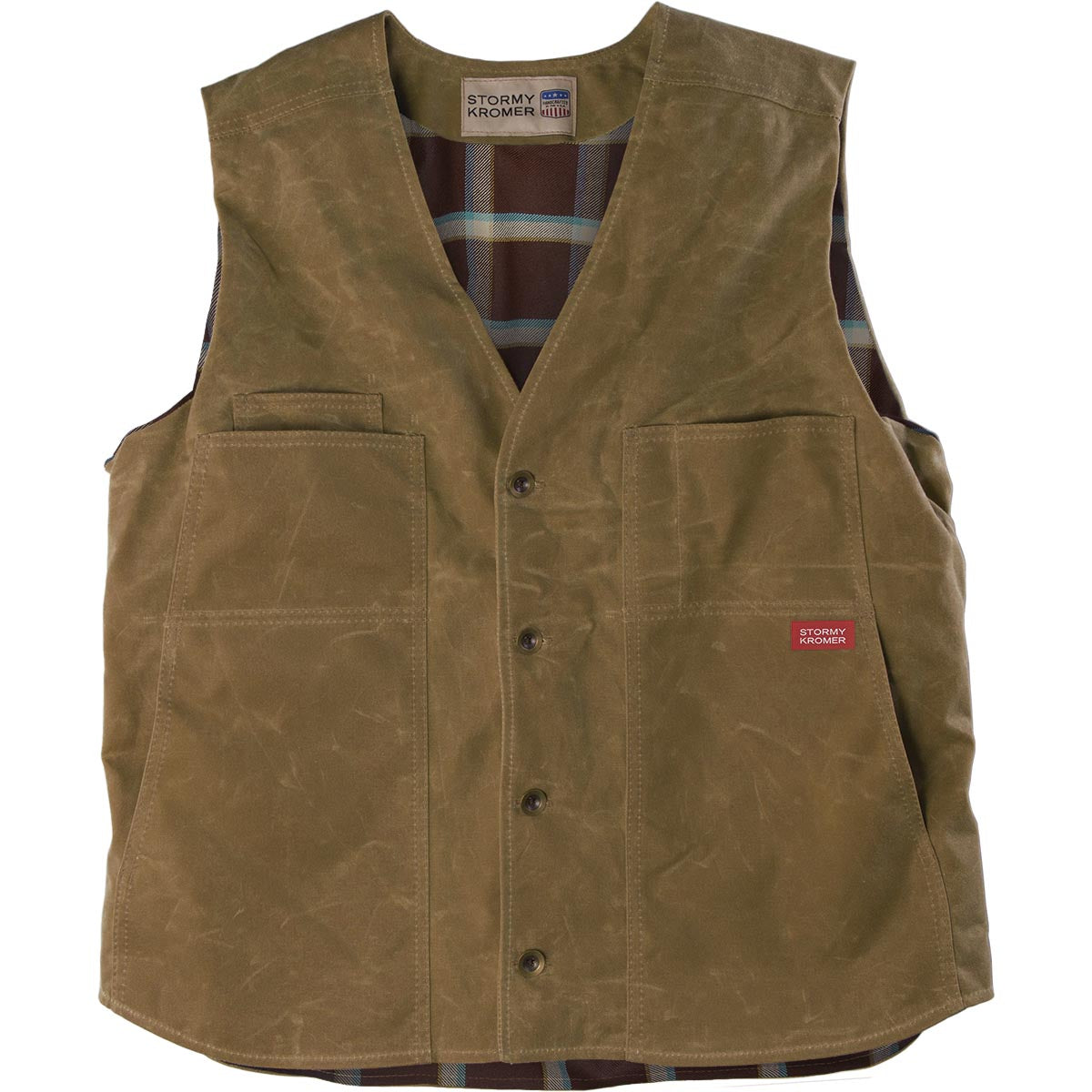 Stormy Kromer 52530 Men's Waxed Button Vest