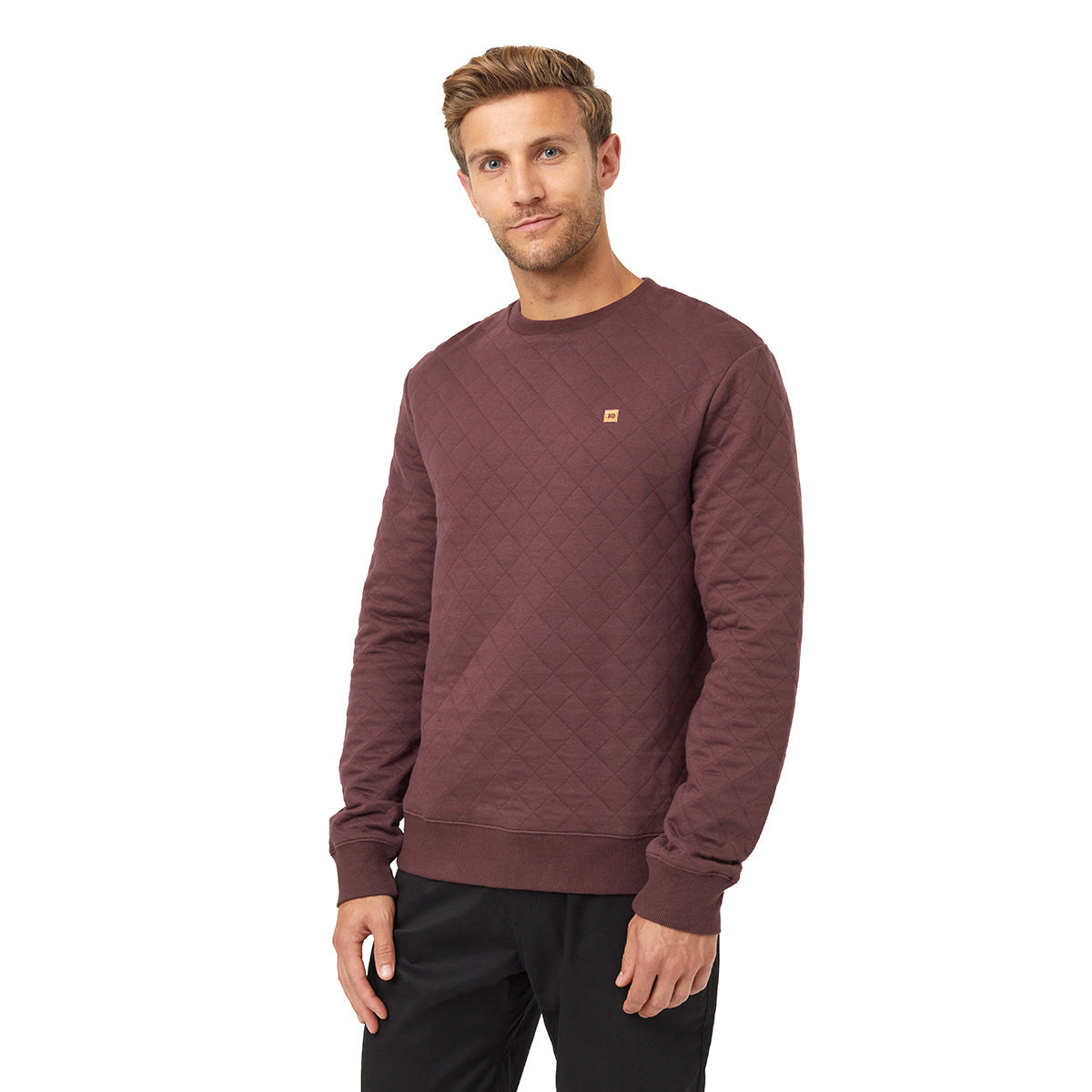 Tentree TCM4660 Men's Quilted Classic Crew