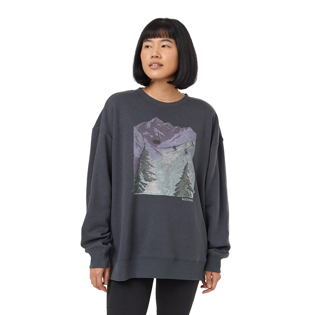 Tentree TCW5506 Women's Alpine Oversized Crew