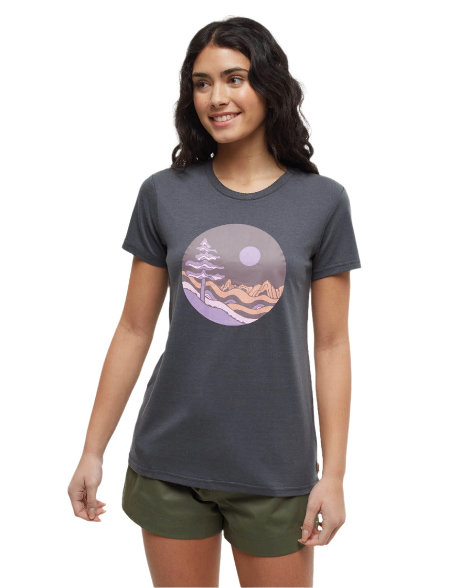 Tentree TCW6159 Women's Emerald Edge Portal T-Shirt