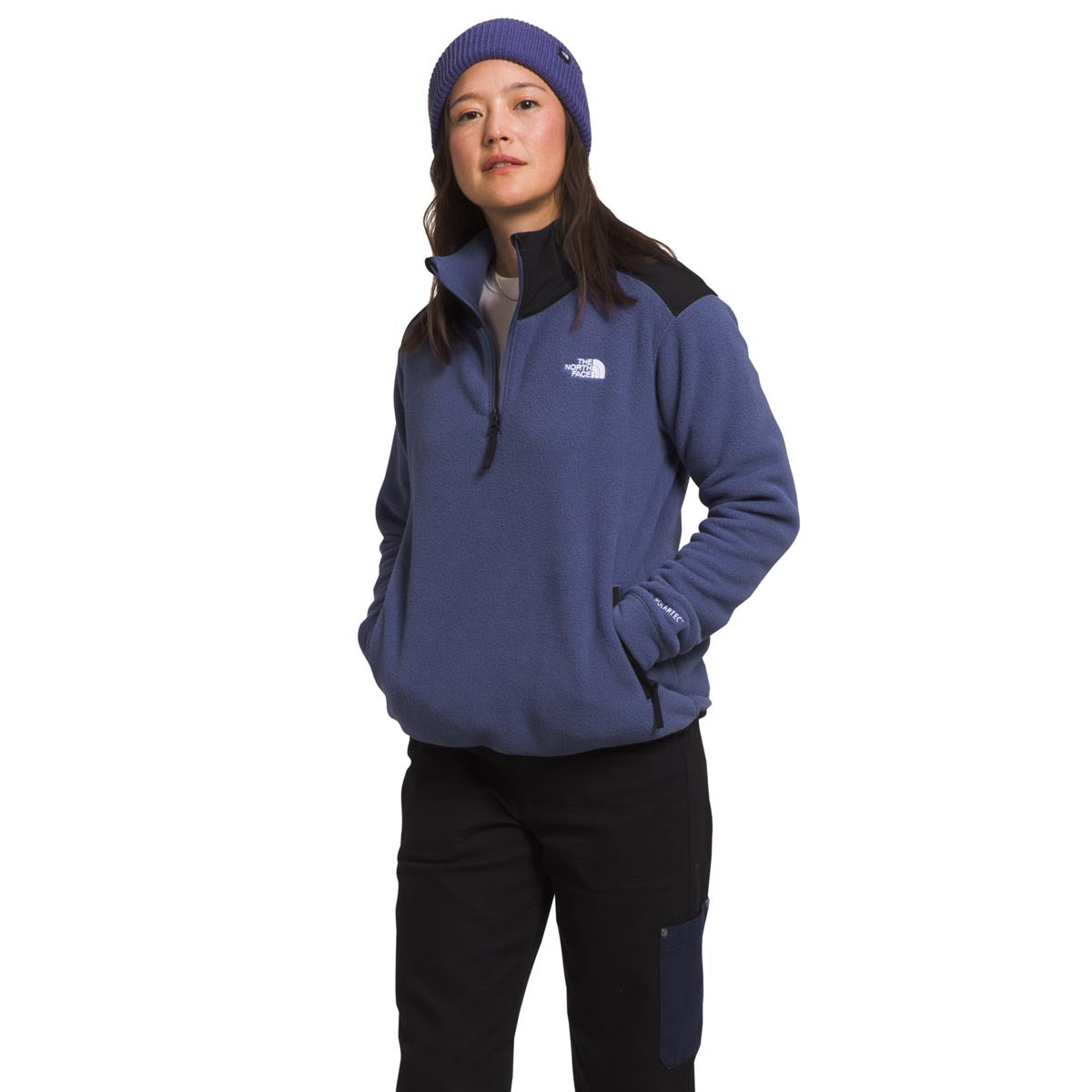 The North Face NF0A7UJT Women's Alpine Polartec 200 Quarter Zip