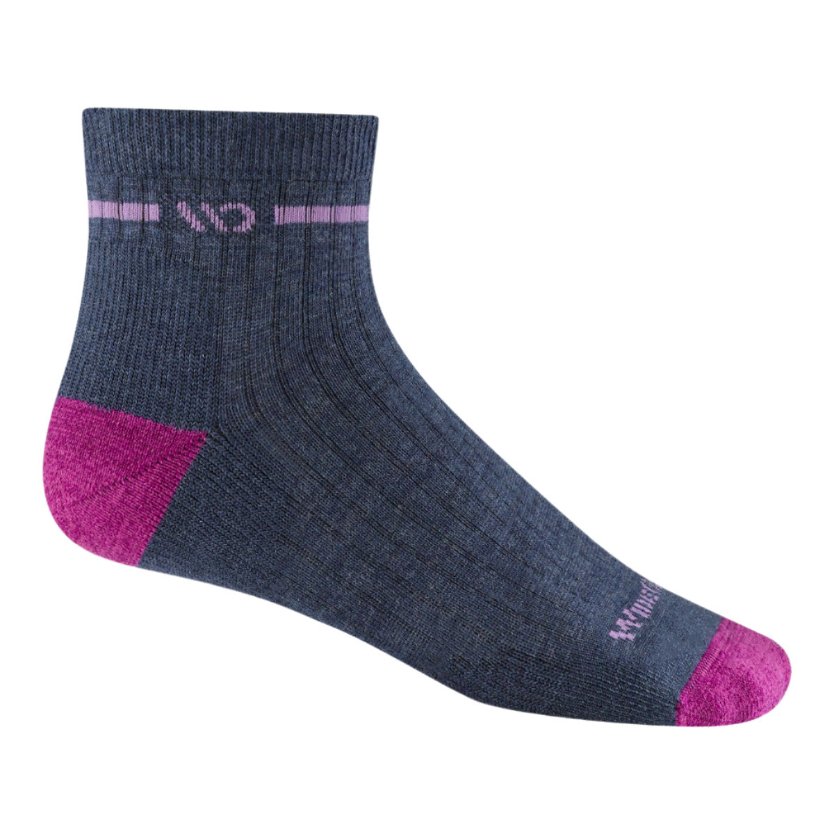Wide Open 9501 Women's Single Stripe Cushioned Quarter