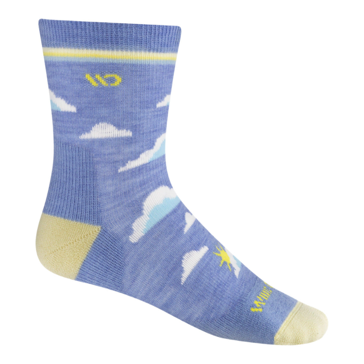Wide Open 9508 Women's Cloud Hopper Cushioned Micro Crew