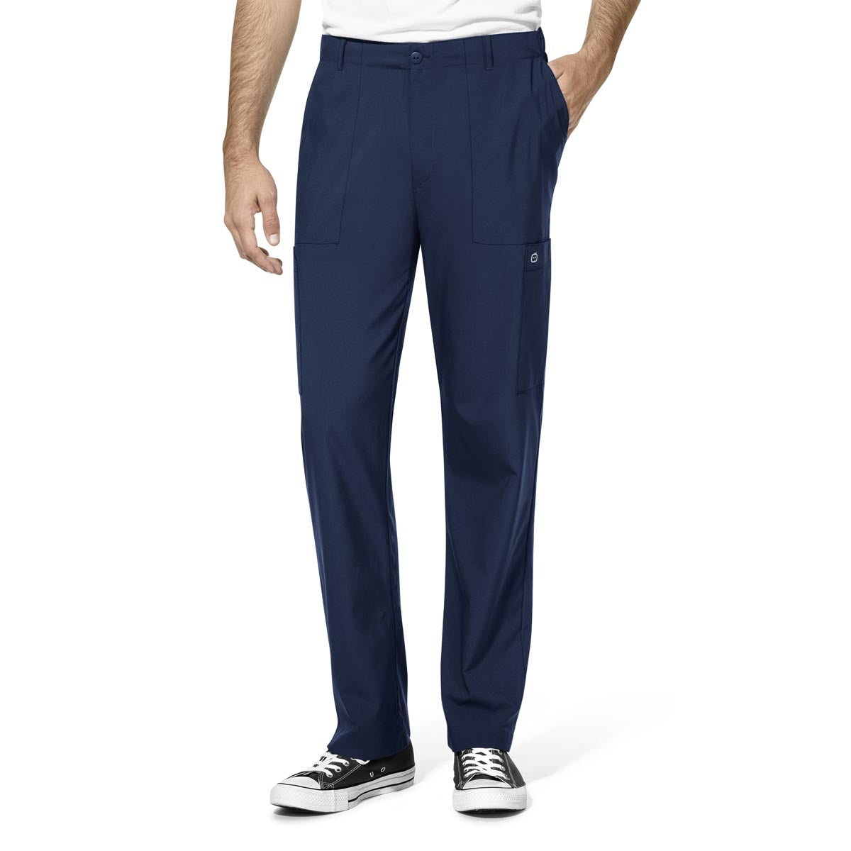 Wink Scrubs Wink Scrubs 5355X Men's Flat Front Cargo Pant Extended Sizes - $33.00 at Getzs