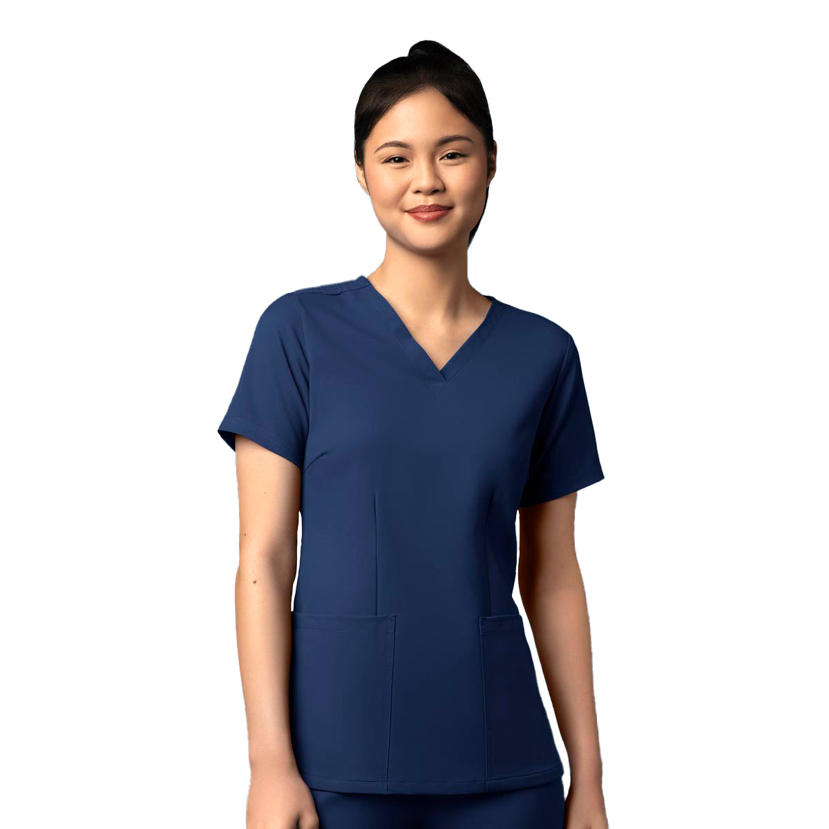 Wink Scrubs 6122 Women's Fitted 3 Pocket V-Neck Top