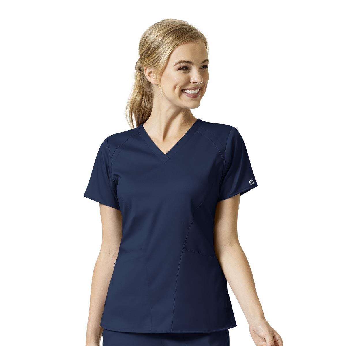 Wink Scrubs Wink Scrubs 6319X-C Women's 4 Pocket V-Neck Top - Extended Sizes - Past Season - $26.98 at Getzs