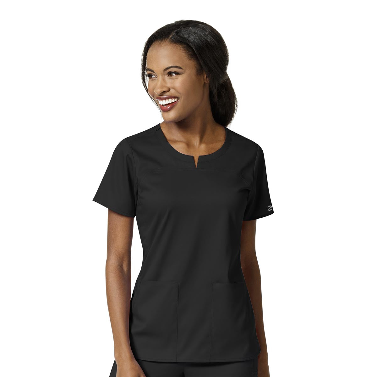 Wink Scrubs 6419-C Women's 4 Pocket Notch Neck Top - Past Season