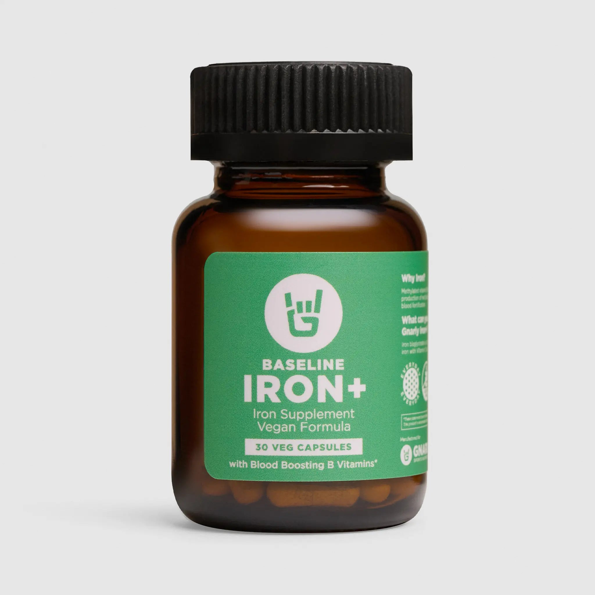 Gnarly Nutrition Baseline Iron+ - $14.95 at Gnarly Nutrition