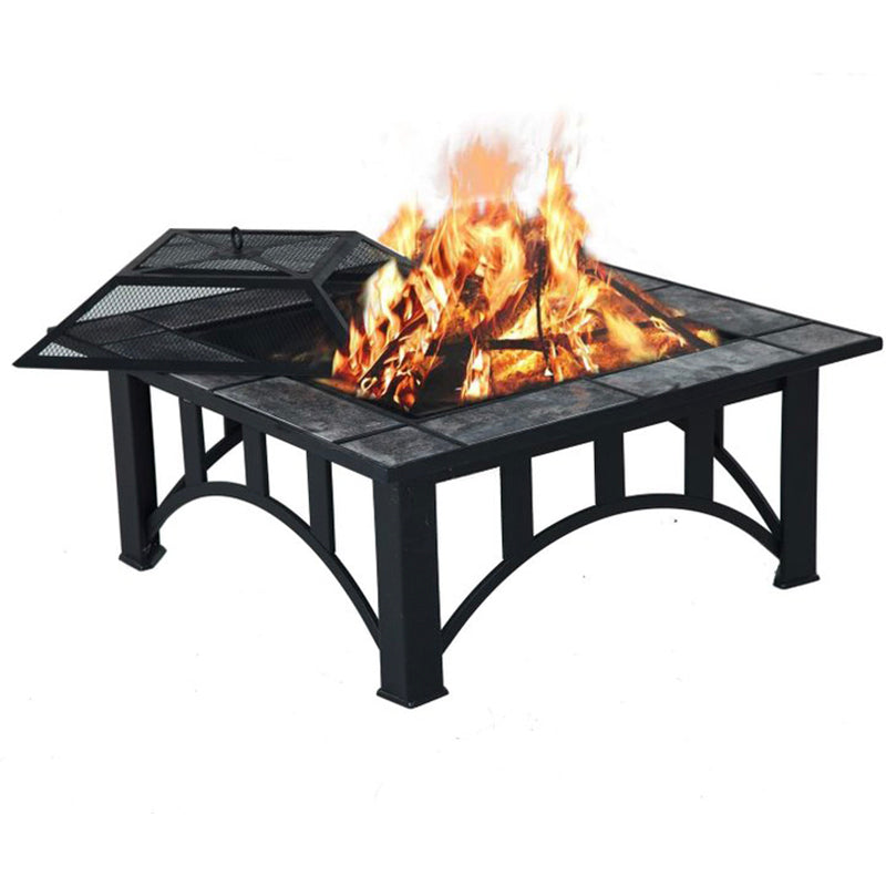 Grand Patio 33.25'' Square Fire Pit With Marble Tile Tabletop - $99.99 at Grand Patio
