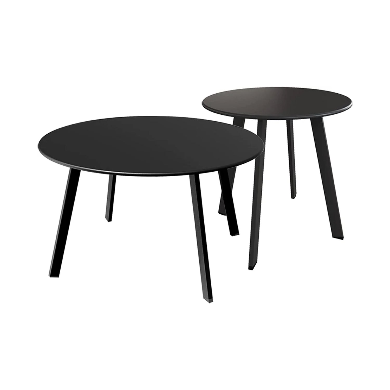 Grand Patio Round Steel Patio Coffee Table 2PC Weather Resistant Nesting Tables - $98.88 at Grand Patio