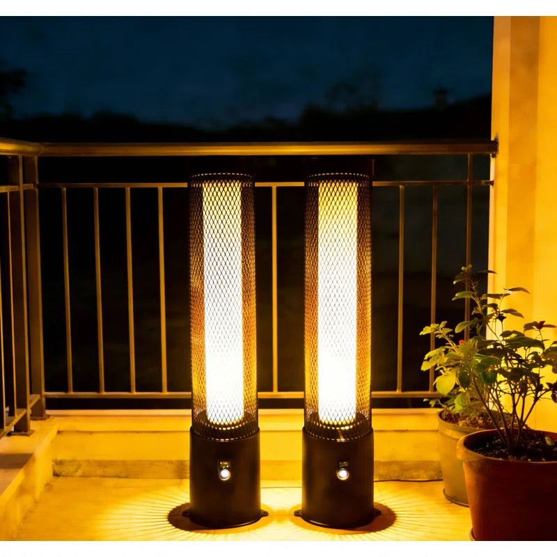 Grand Patio Solar Powered Dual Lighting Mode Steel Floor Lamp - $39.99 at Grand Patio