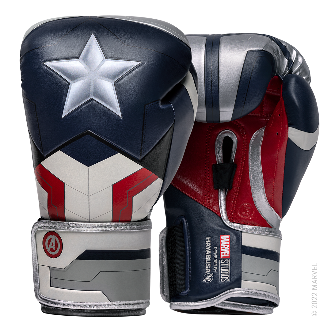 Marvel Marvel’s Captain America (Sam Wilson) Boxing Gloves - $269.00 at Hayabusa Fight