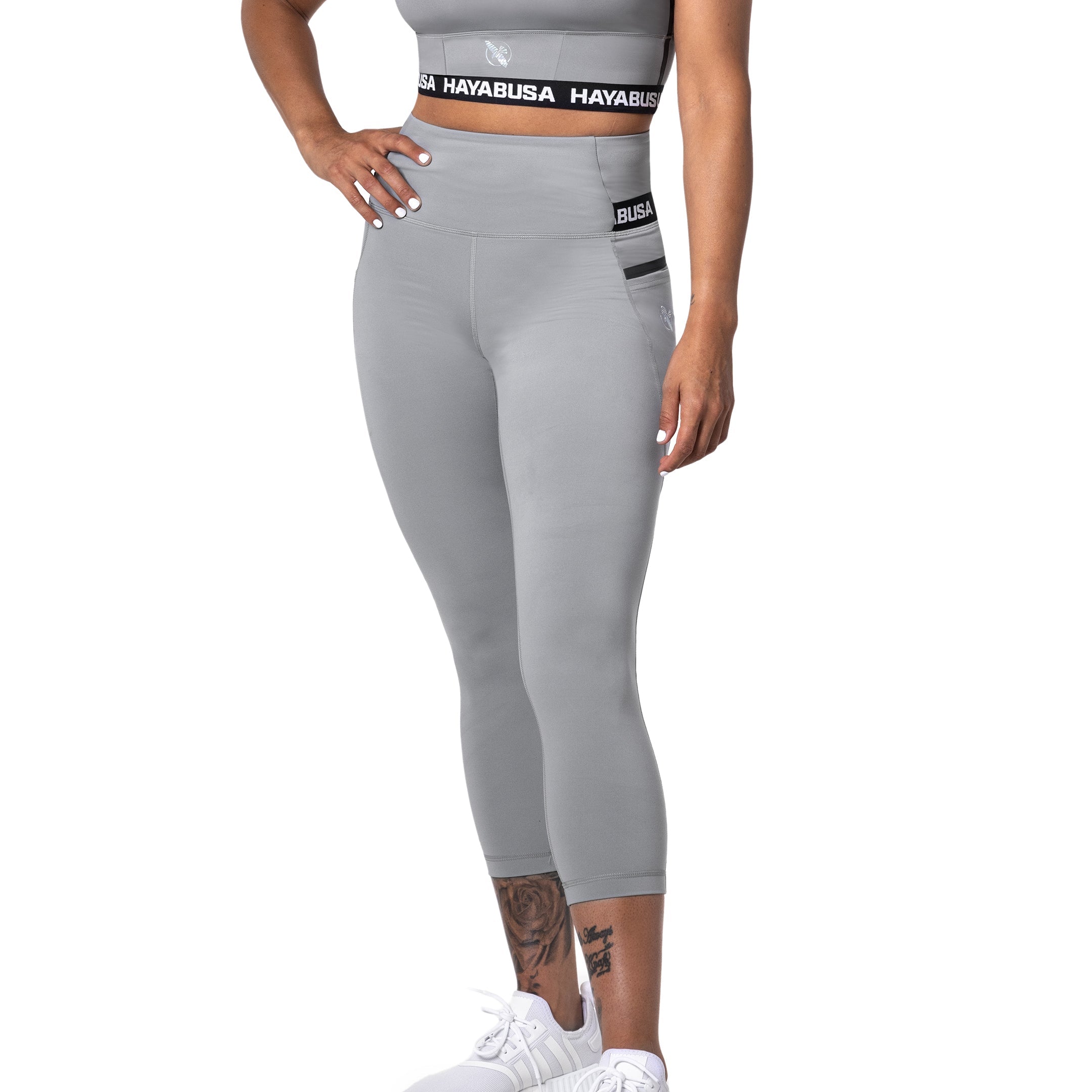 Hayabusa Staging Hayabusa Women’s High Rise 3/4 Leggings - $35.99 at Hayabusa Fight