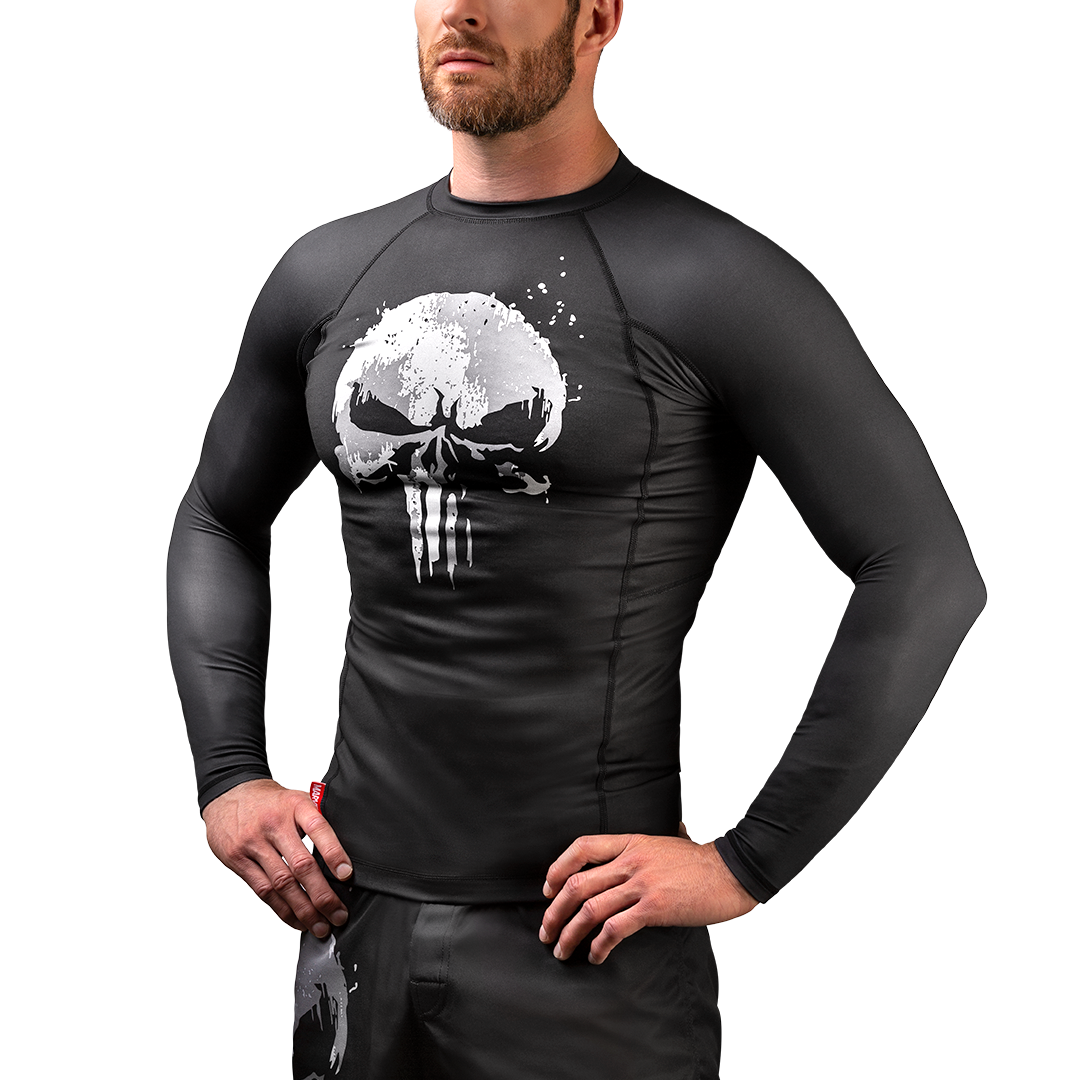 Marvel Marvel's The Punisher Long Sleeve Rash Guard - $89.99 at Hayabusa Fight