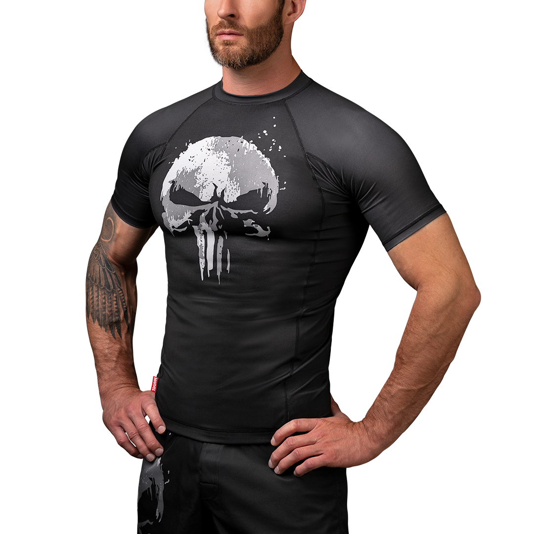 Marvel Marvel's The Punisher Short Sleeve Rash Guard - $84.99 at Hayabusa Fight