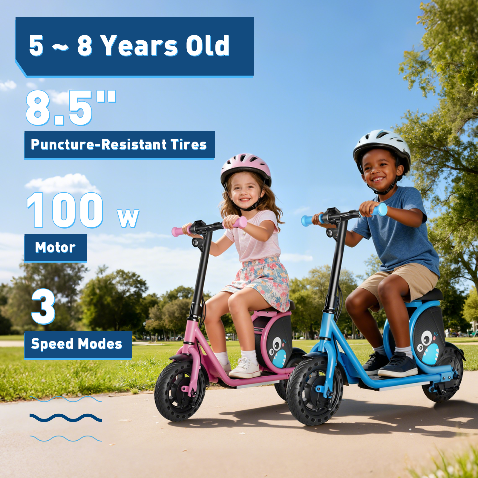 Hiboy Joy Haul Refurbished Electric Scooter for Kids Aged 5-8