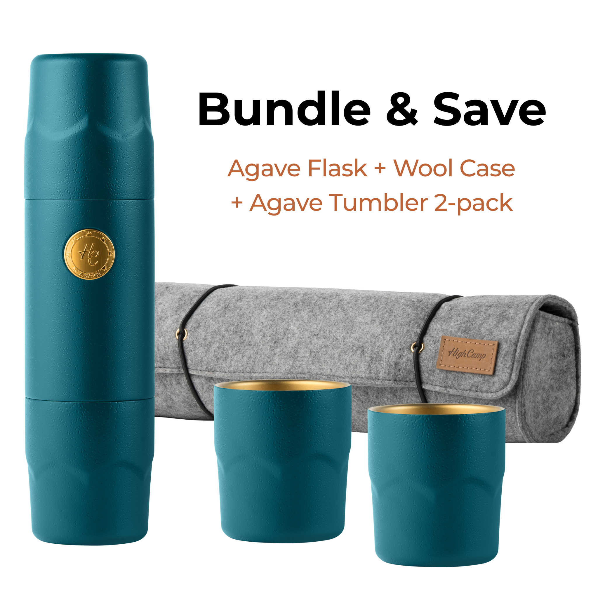 High Camp Flasks Agave Lover's Bundle - $198.05 at High Camp Flasks 