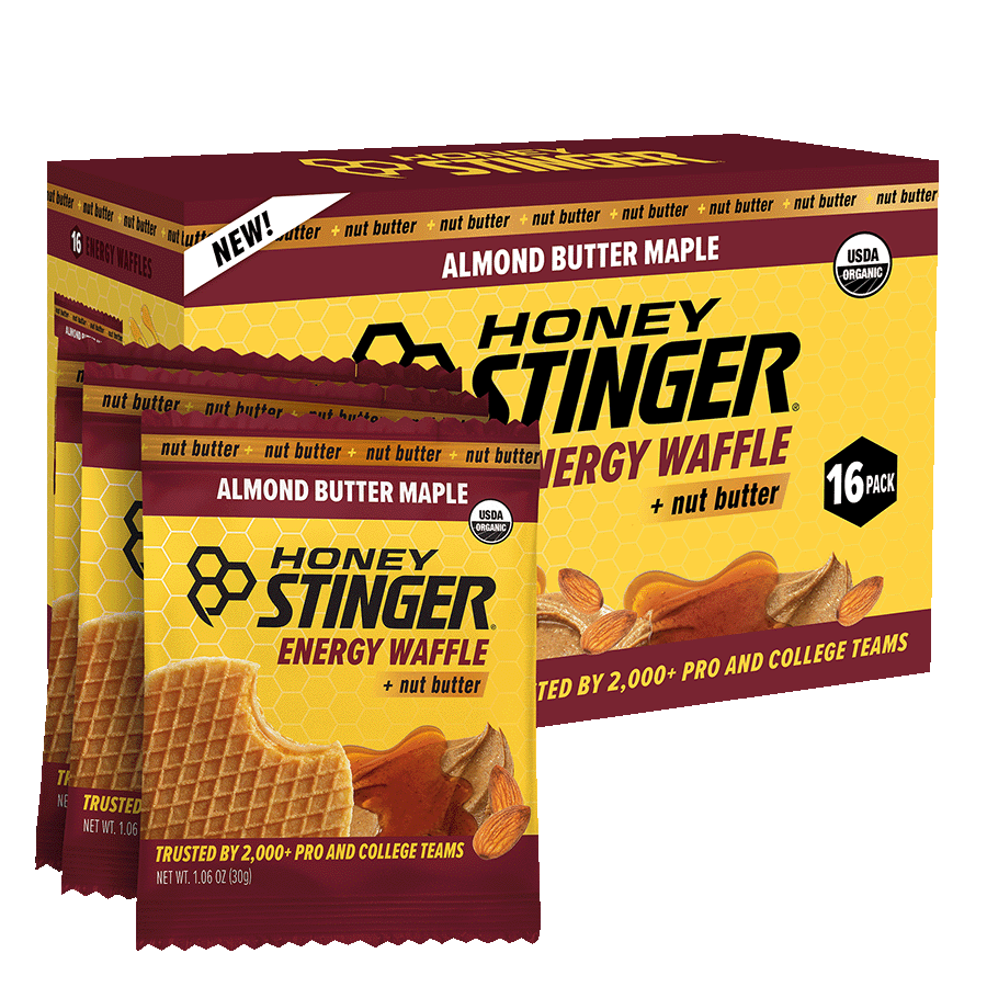 Almond Butter Maple Energy Waffle Box of 16