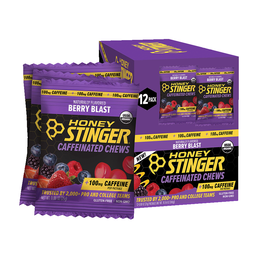 Berry Blast Caffeinated Energy Chews Box of 12