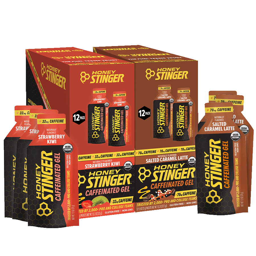 Caffeinated Energy Gel Variety Pack of 24