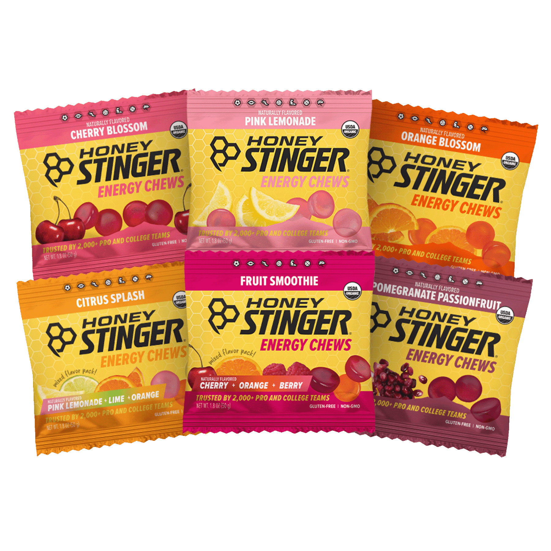 Classic Energy Chew Sampler Pack of 6
