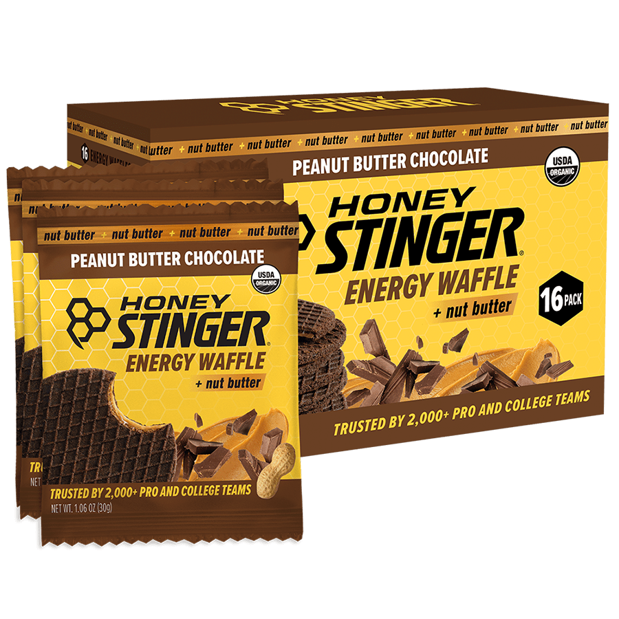 Peanut Butter Chocolate Waffle Box of 16