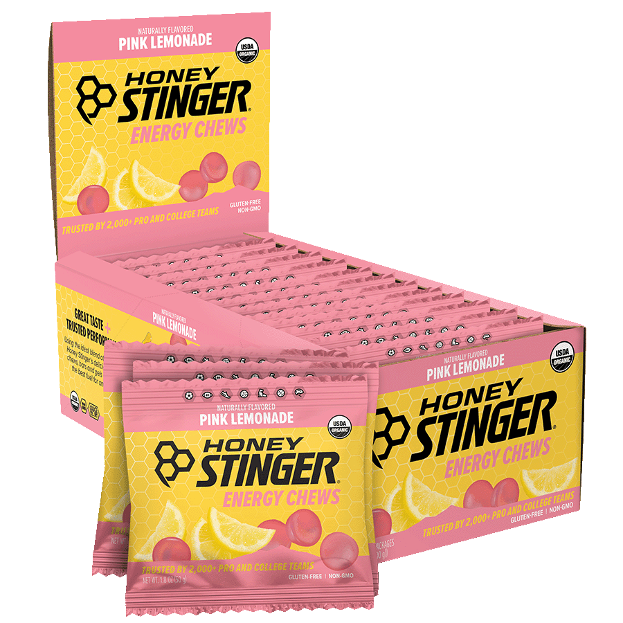 Pink Lemonade Classic Energy Chews Box of 12