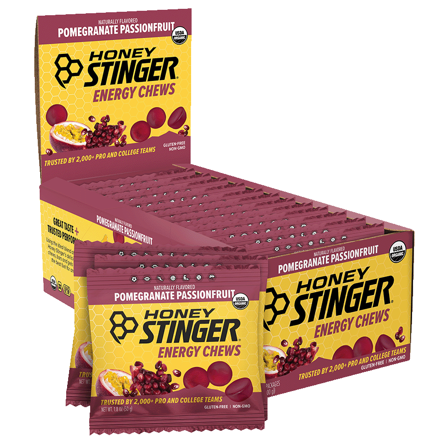 Pomegranate Passionfruit Classic Energy Chews Box of 12