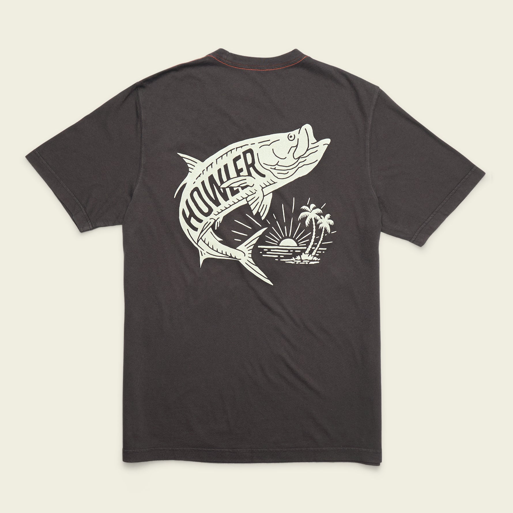 Howler Brothers Dancin’ King Cotton Pocket T-Shirt - Antique Black - $40.00 at Howler Brothers
