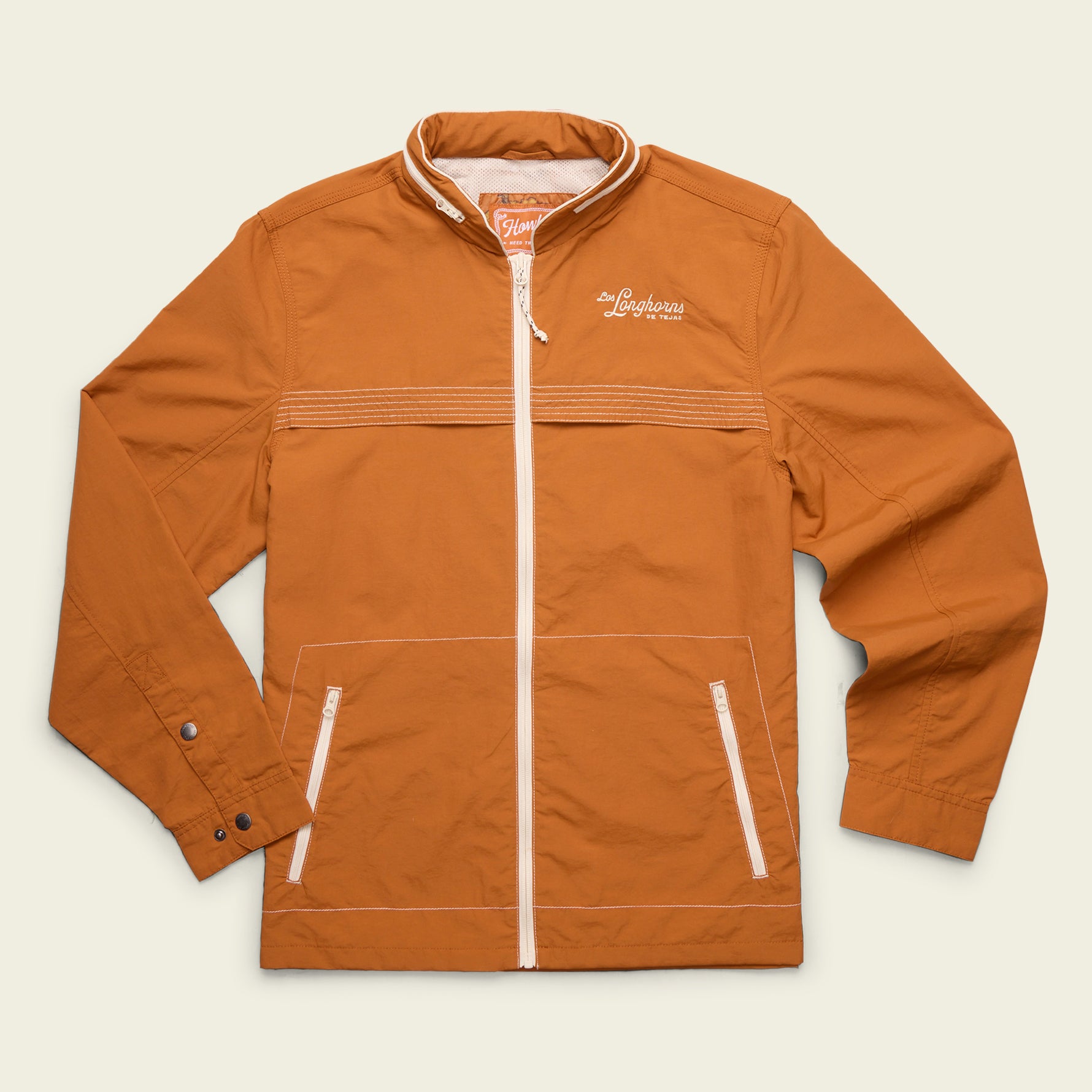 Howler Brothers Texas Longhorns Del Mar Session Shell - Forty Acres : Burnt Orange / White - $165.00 at Howler Brothers