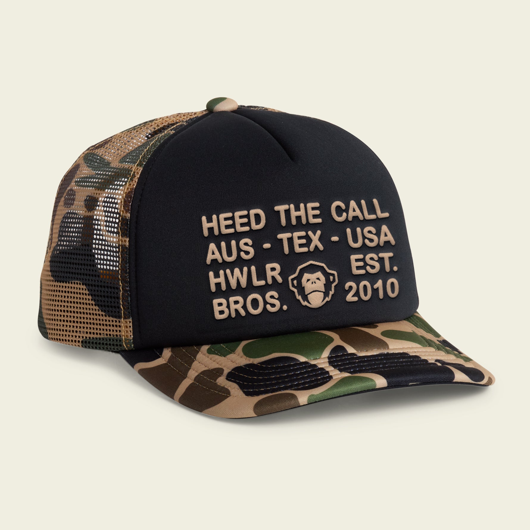 Howler Brothers HB Specs Foam Dome - Black / Brown Camo - $35.00 at Howler Brothers