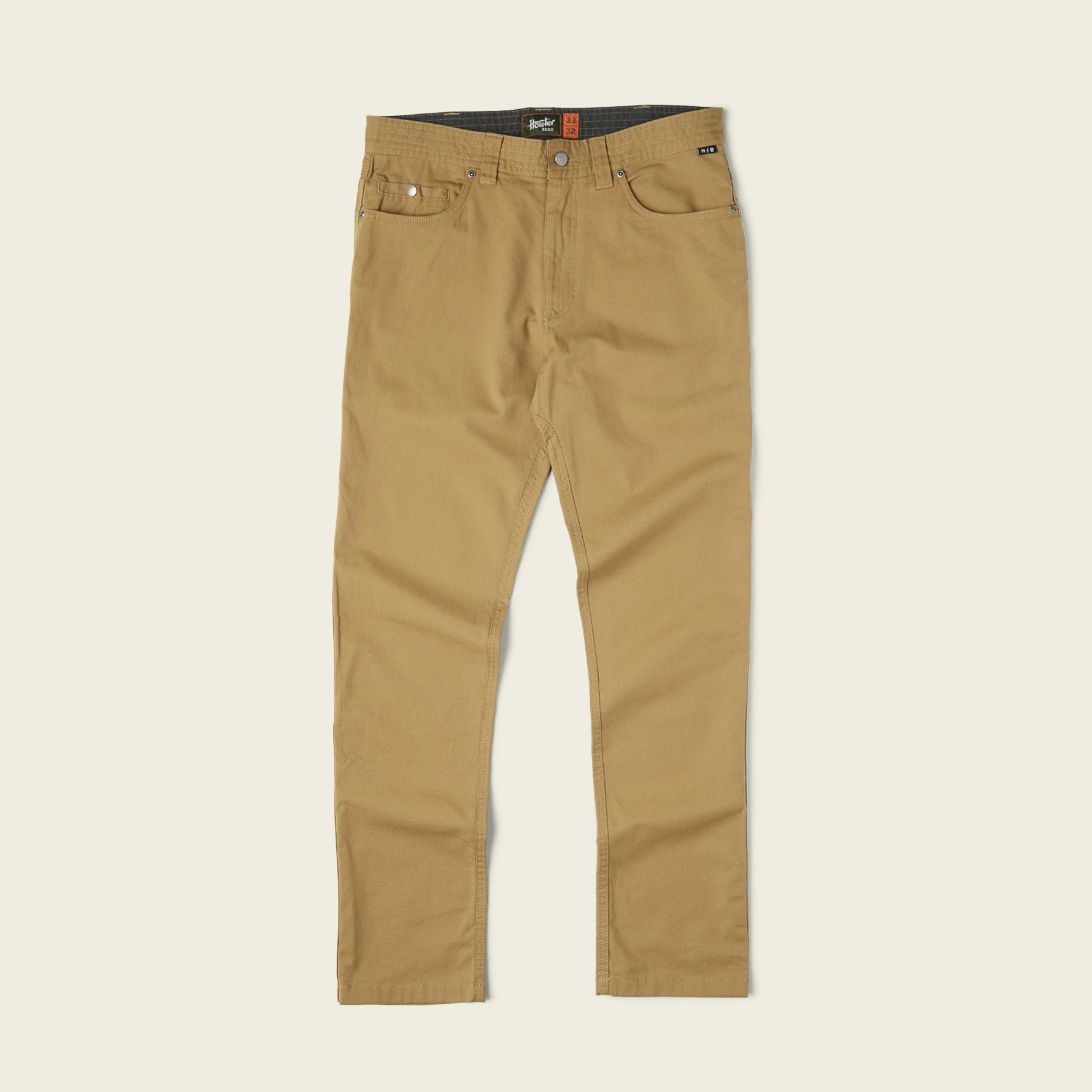 HOWLER BROTHERS Frontside 5-Pocket Pants - Tobacco Tan - $89.00 at Howler Brothers
