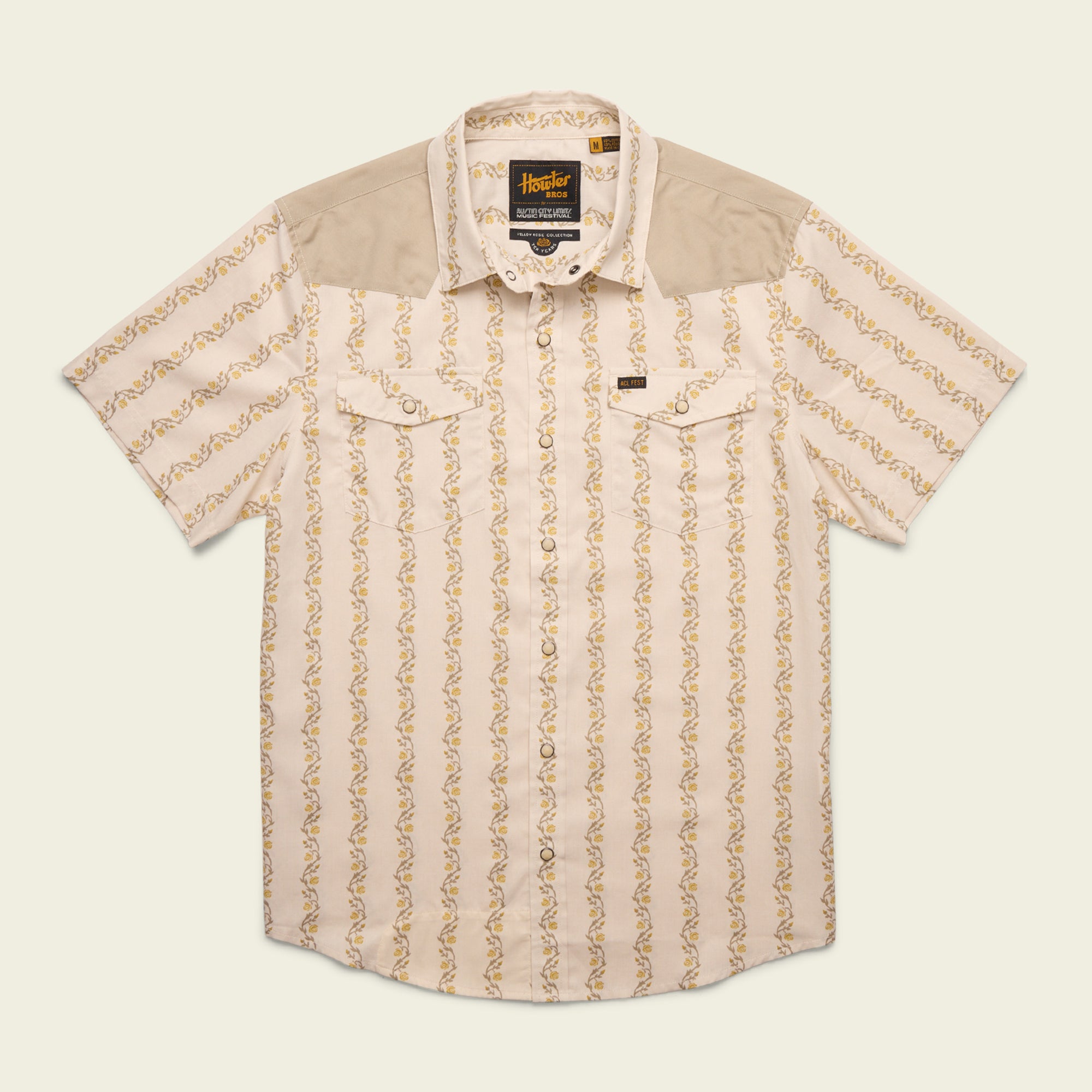 ACL Fest 2026 H Bar B Snapshirt - Rosey Ribbons : Riverbed Oxford