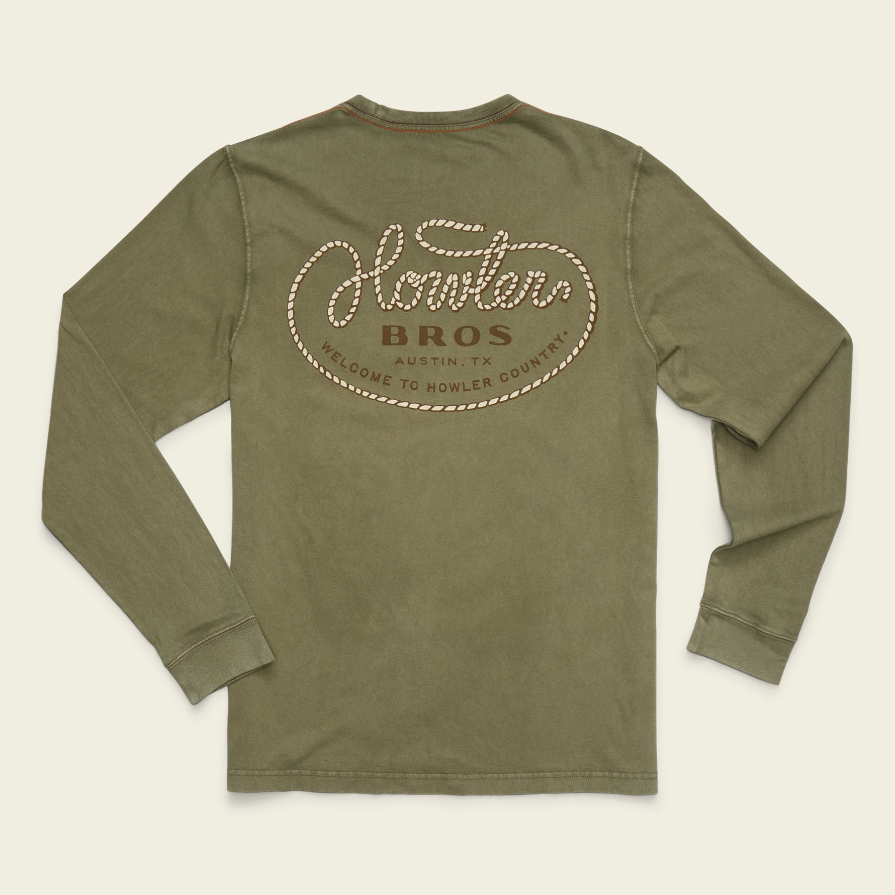 HOWLER BROTHERS Howler Lasso Longsleeve Cotton T-Shirt - $45.00 at Howler Brothers
