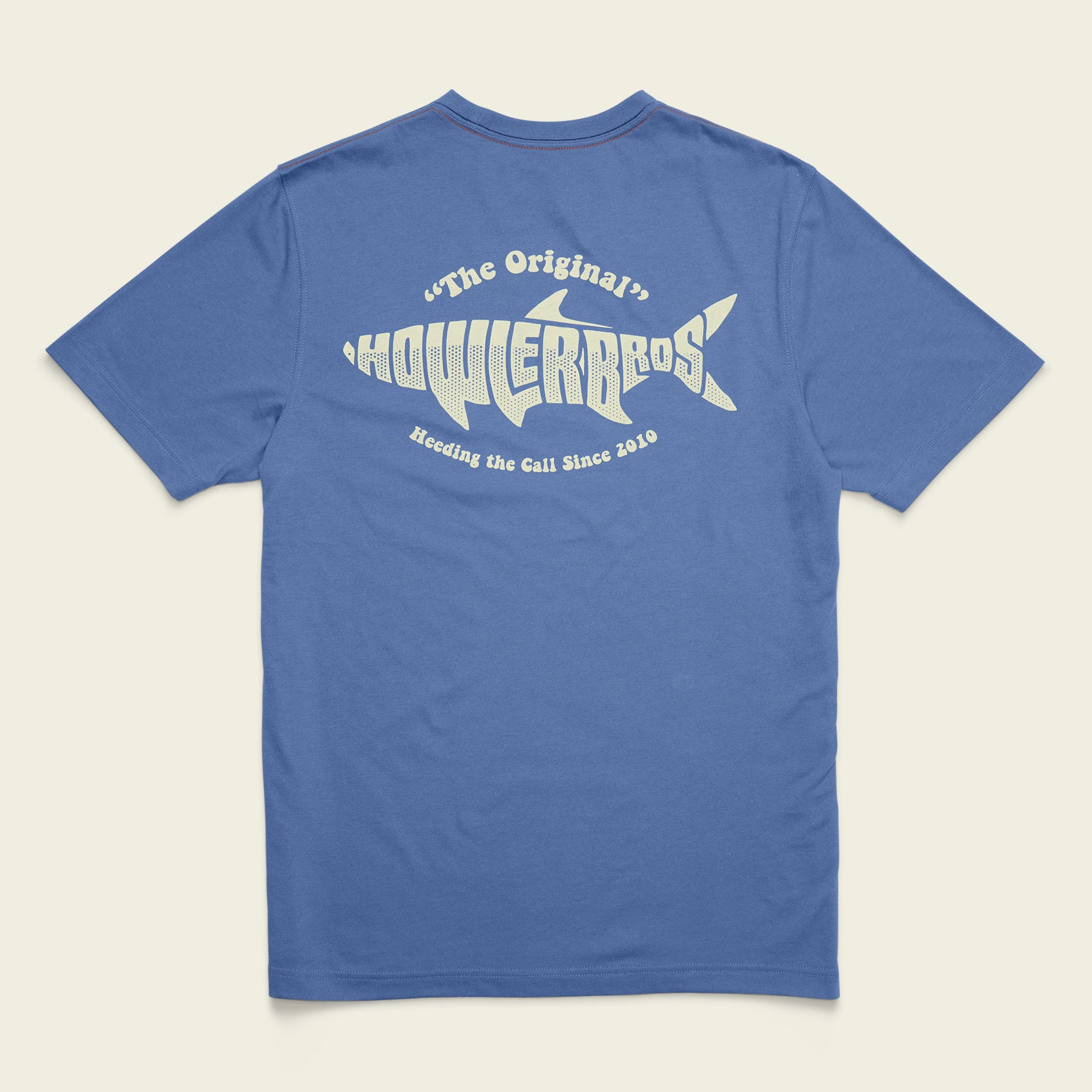 Howler Brothers Silver King Pocket T-Shirt - Blue Horizon - $40.00 at Howler Brothers