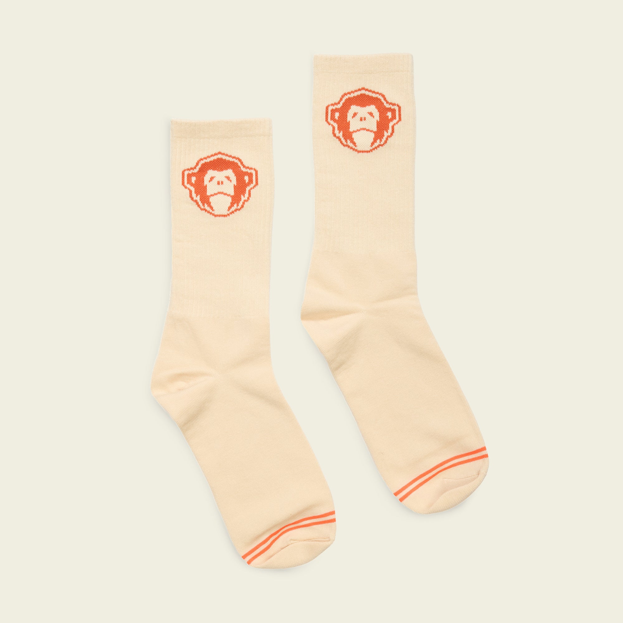 Howler Brothers El Mono Socks - Sand / Orange - $18.00 at Howler Brothers