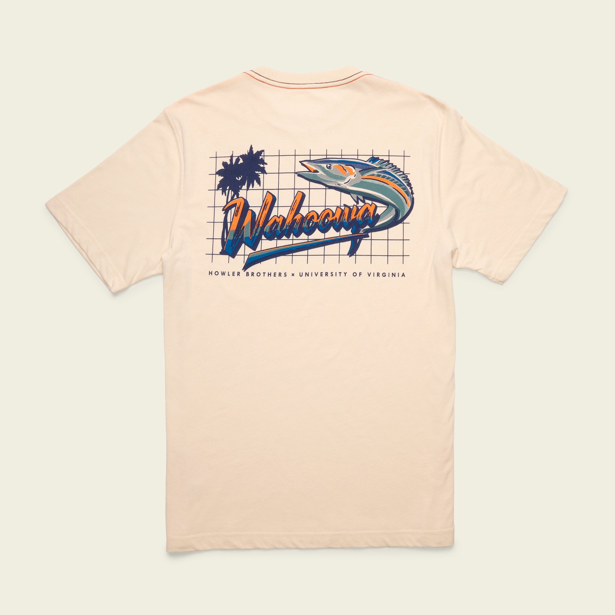 Wahoo Matrix T-Shirt - Wahoo Matrix : Parchment