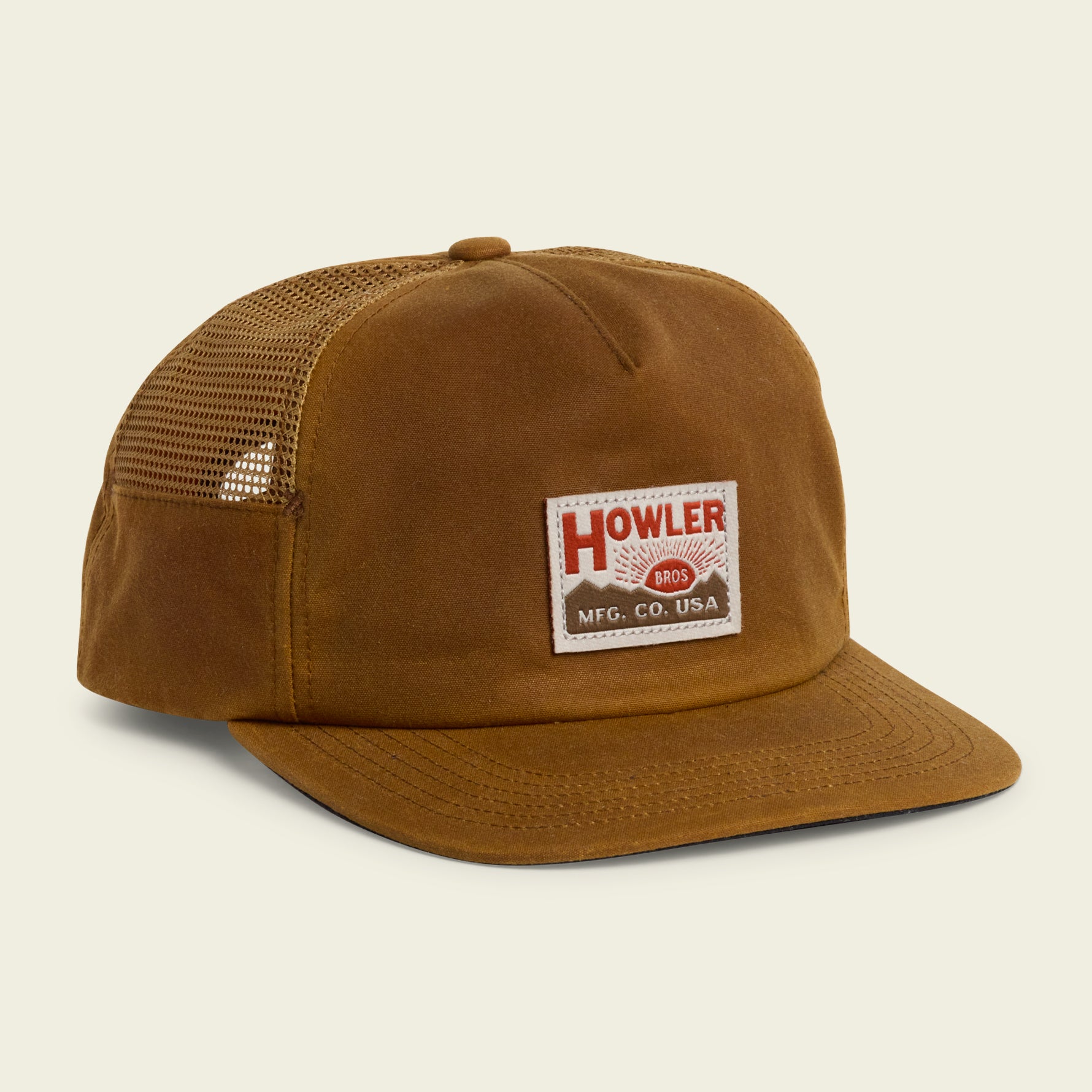 Howler Brothers HB Mfg. Co. Snapback - Waxed Canvas - $45.00 at Howler Brothers