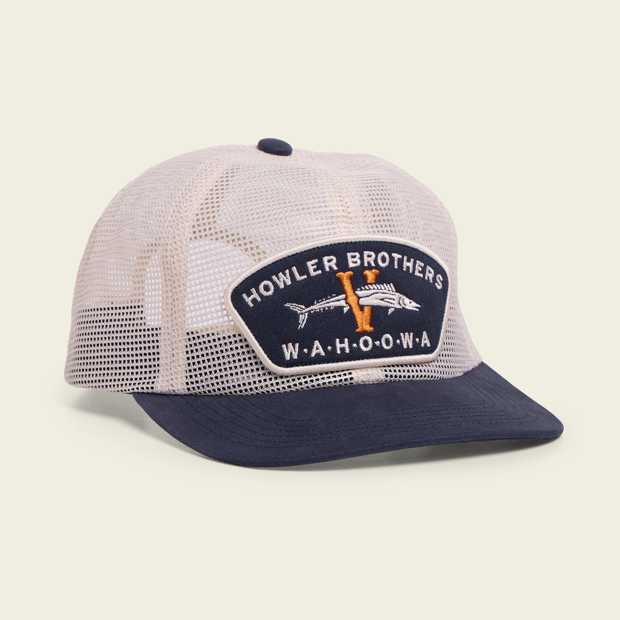 UVA Feedstore Snapback -  Parchment / Blue