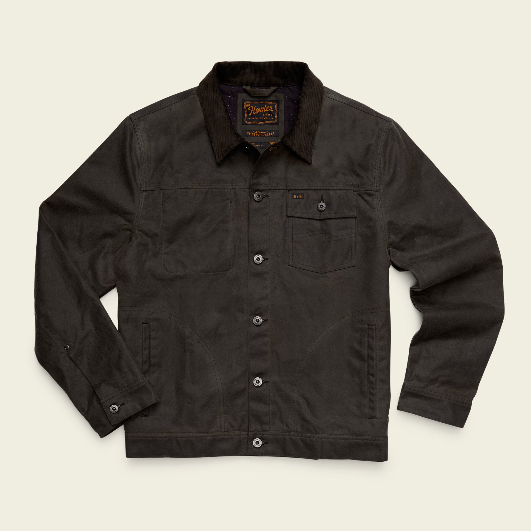 HOWLER BROTHERS Waxed Depot Jacket - $225.00 at Howler Brothers