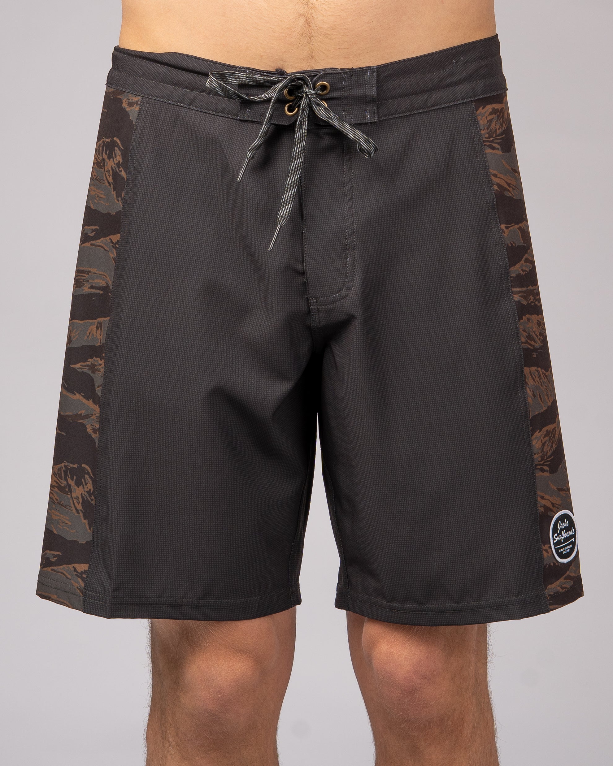 Jack's Surfboards 19" Scout Print Shorts - Black - $45.00 at Jack's Surfboards