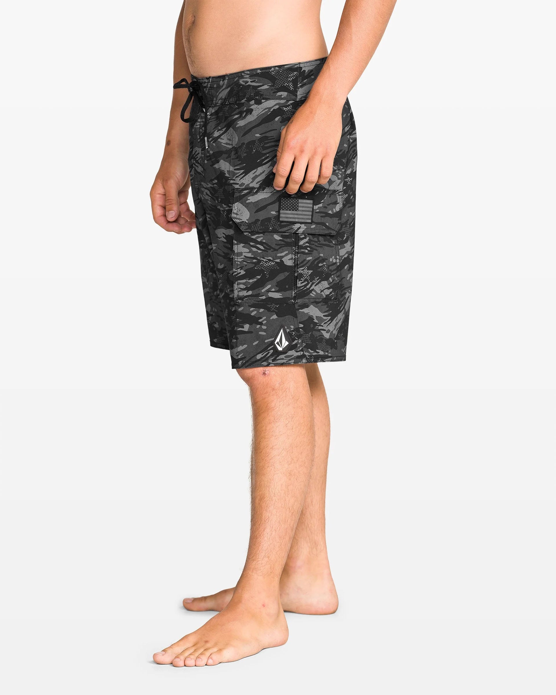 Volcom 4th Of July Preemo Mod Boardshort - Dark Charcoal - $70.00 at Jack's Surfboards