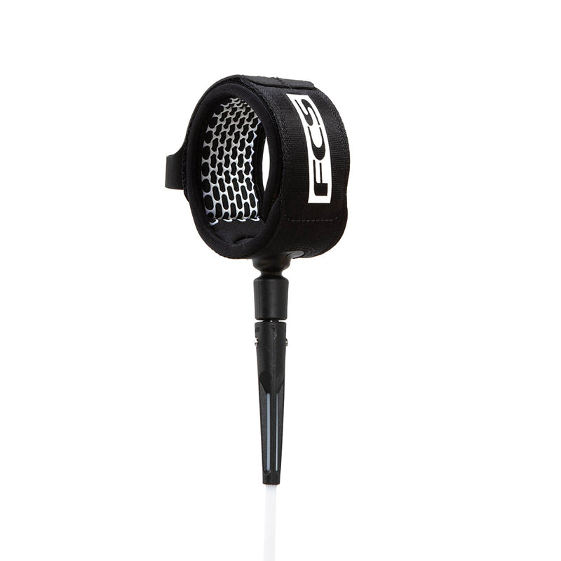 FCS 6' All Round Essential Leash - White/Black - $48.00 at Jack's Surfboards