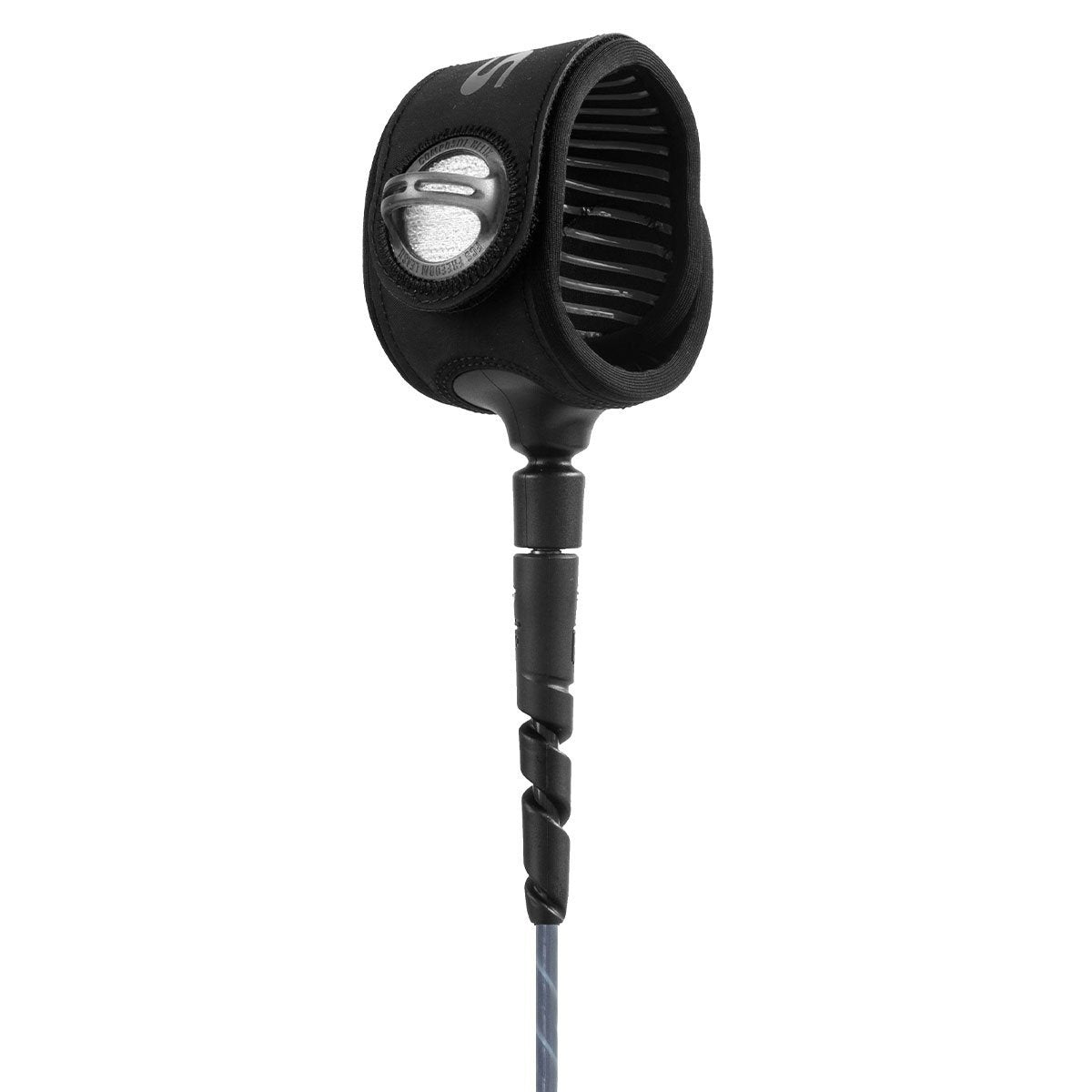 FCS 6' FCS Freedom Helix All Around Leash - Smoke/Black - $70.00 at Jack's Surfboards