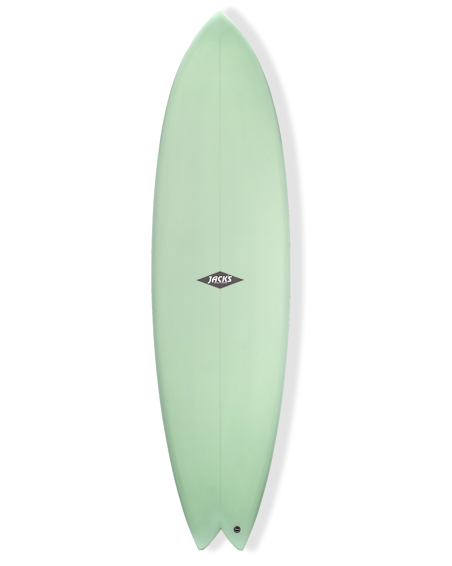 6'8 Barracuda Fish - Light Green