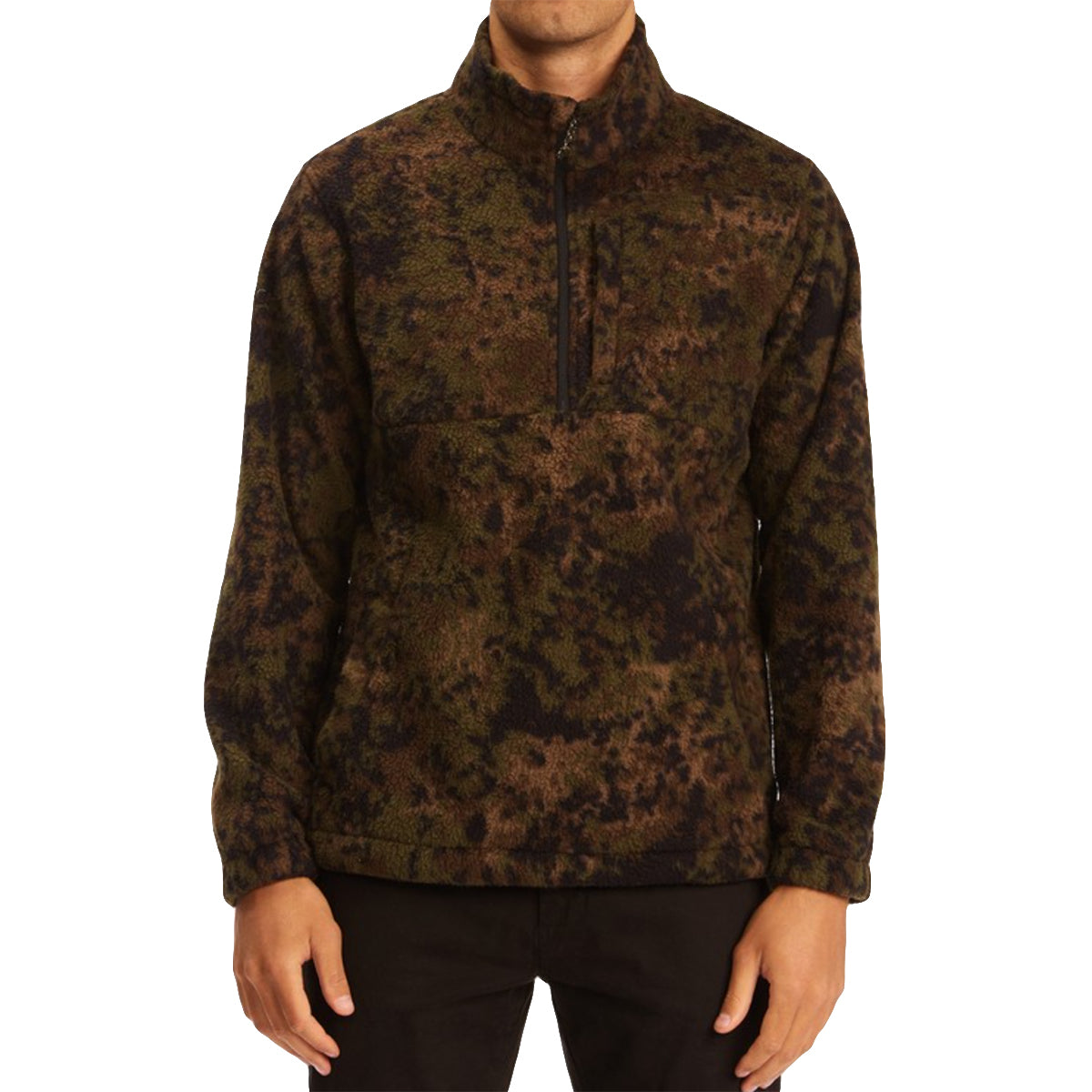 Billabong A/Div Boundary Half-Zip Mock Neck Fleece - $40.00 at Jack's Surfboards