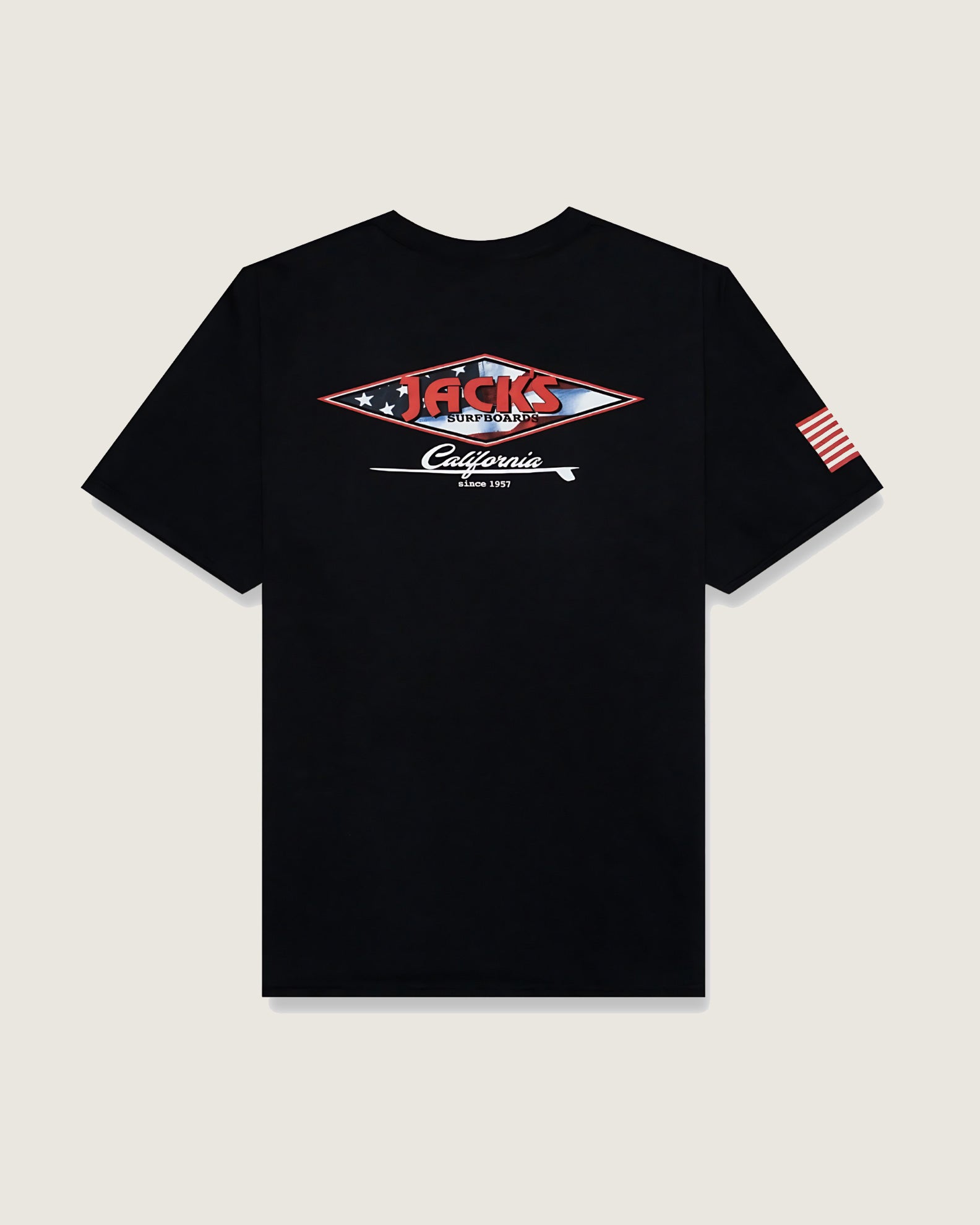 Jack's Surfboards American Diamond Classic S/S Tee - Black - $24.99 at Jack's Surfboards