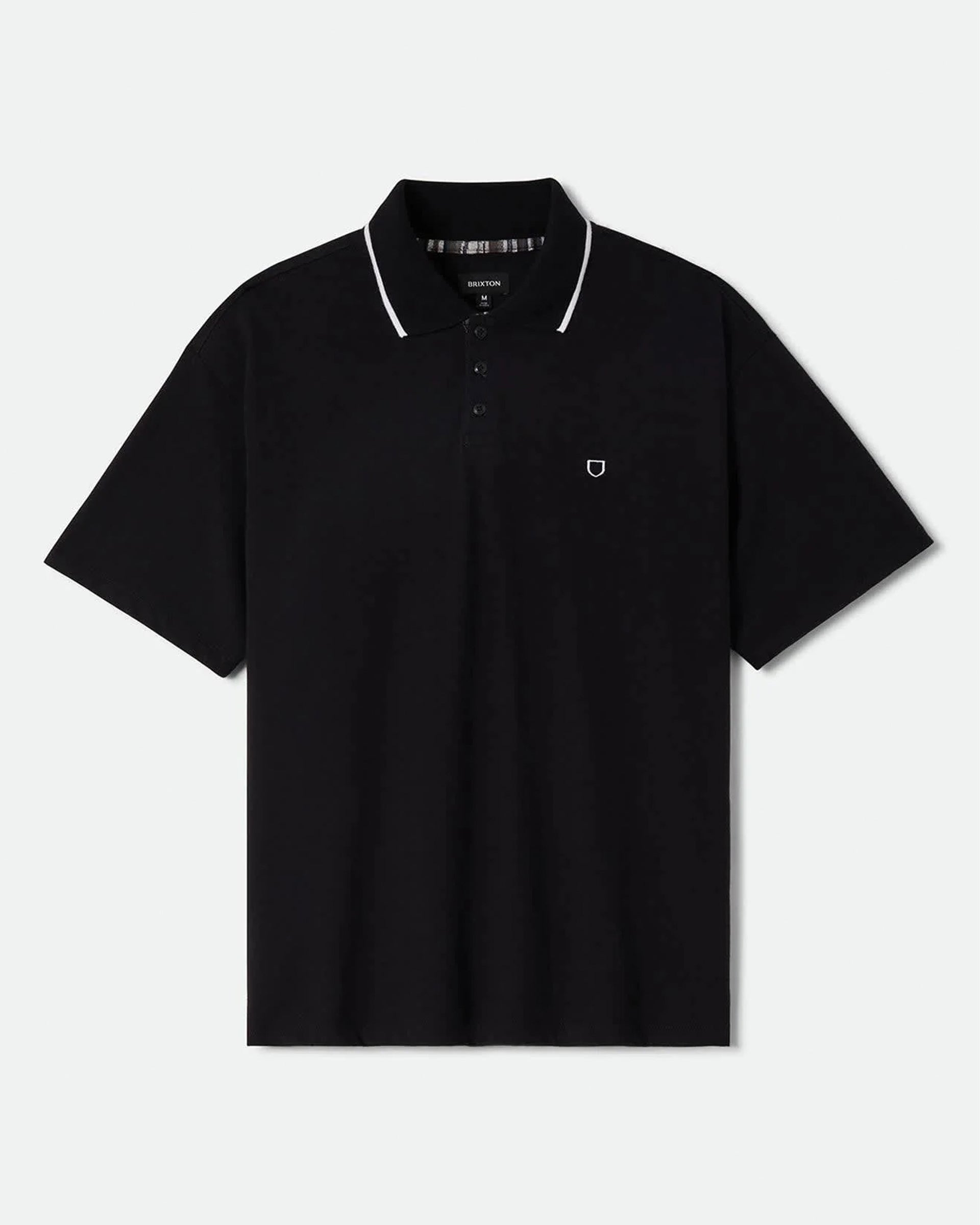 Brixton Anton S/S Polo Shirt - Black - $59.00 at Jack's Surfboards