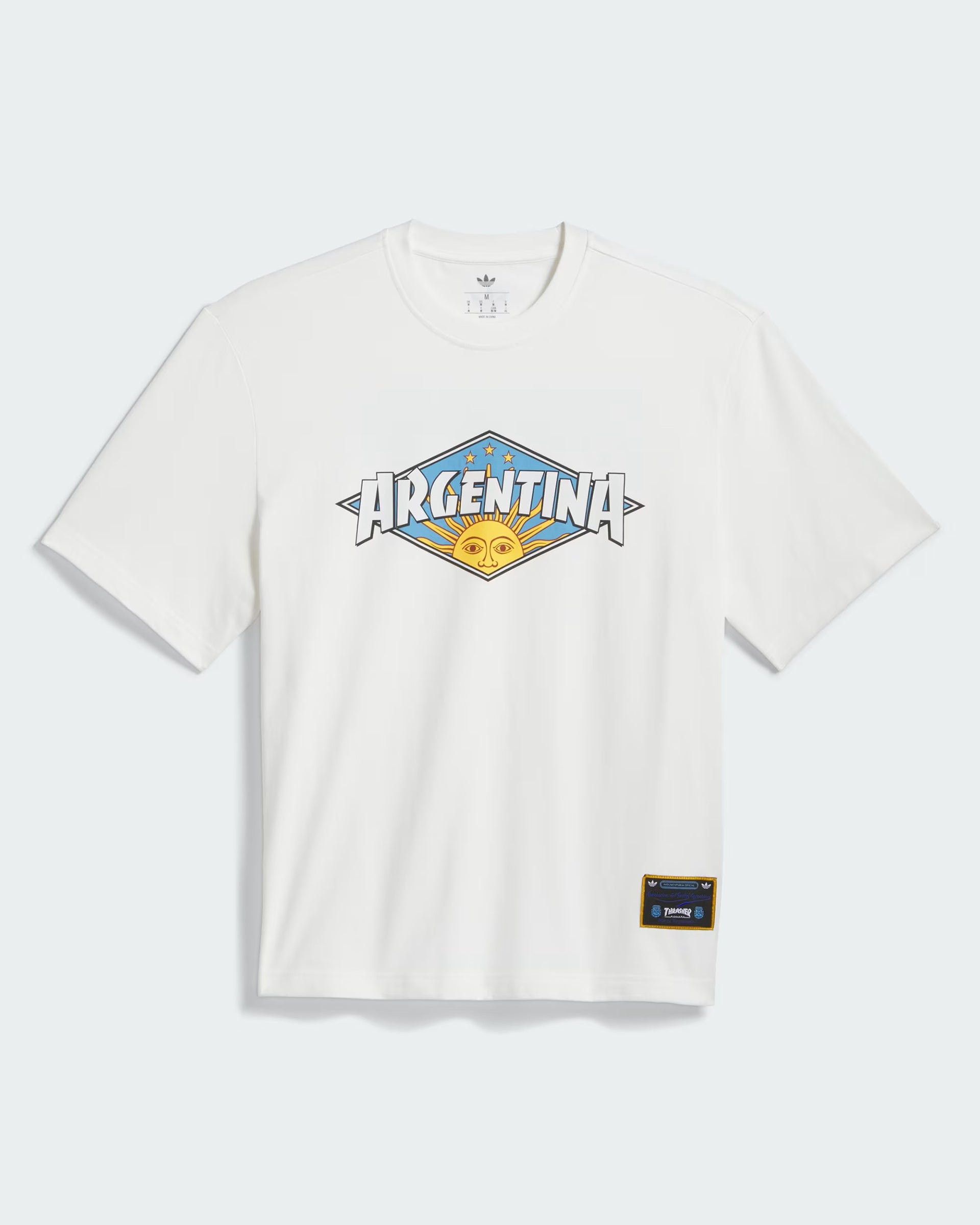 Argentina x Thrasher S/S T-Shirt - Core White
